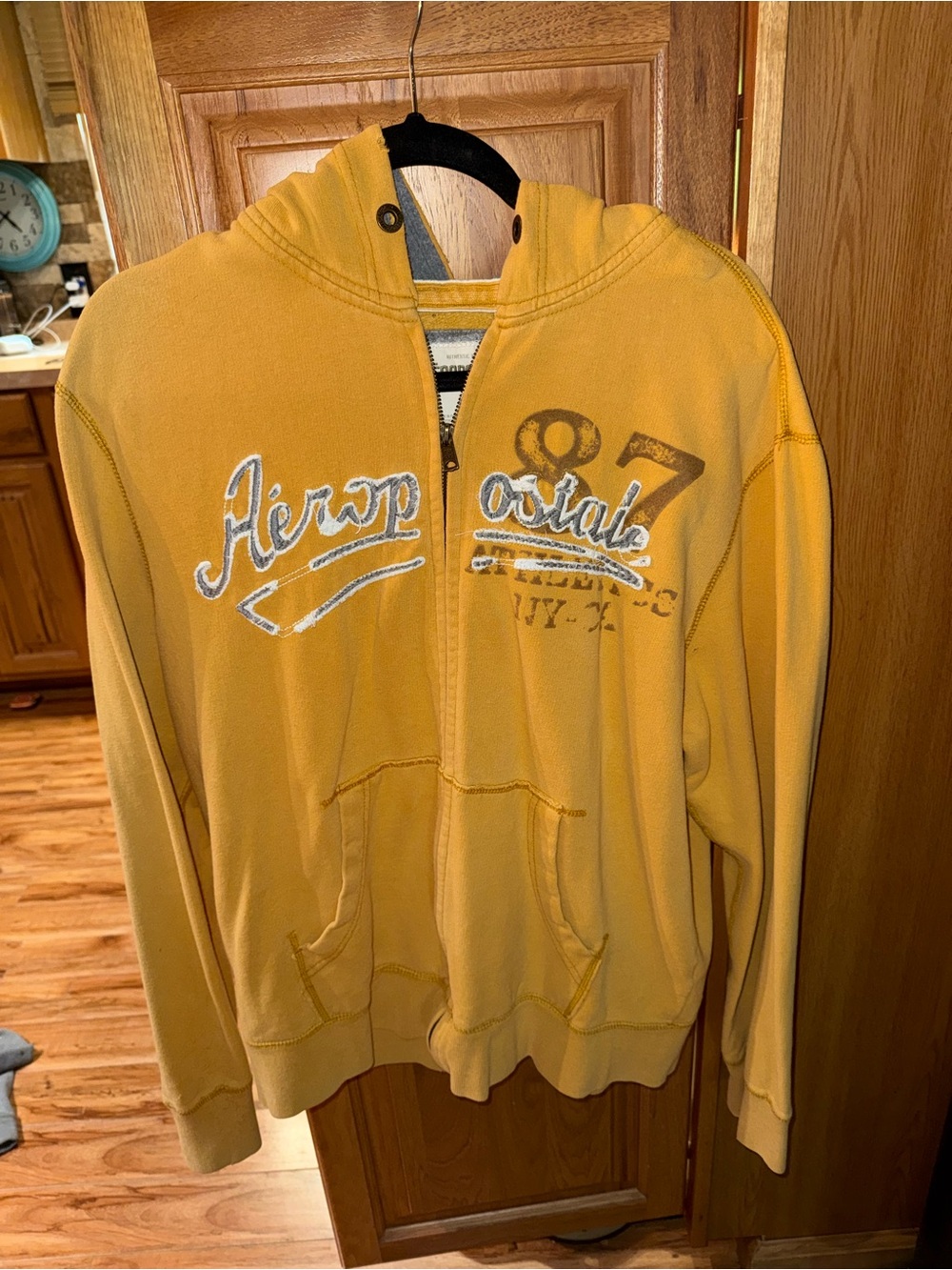 Aeropostale Mustard Yellow men or women jacket